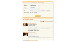 Desktop Screenshot of manifestazioni.infoelba.it